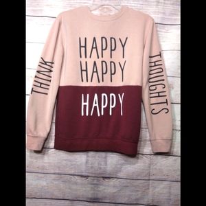 Kind Karma "Think Happy Thoughts" Sweater